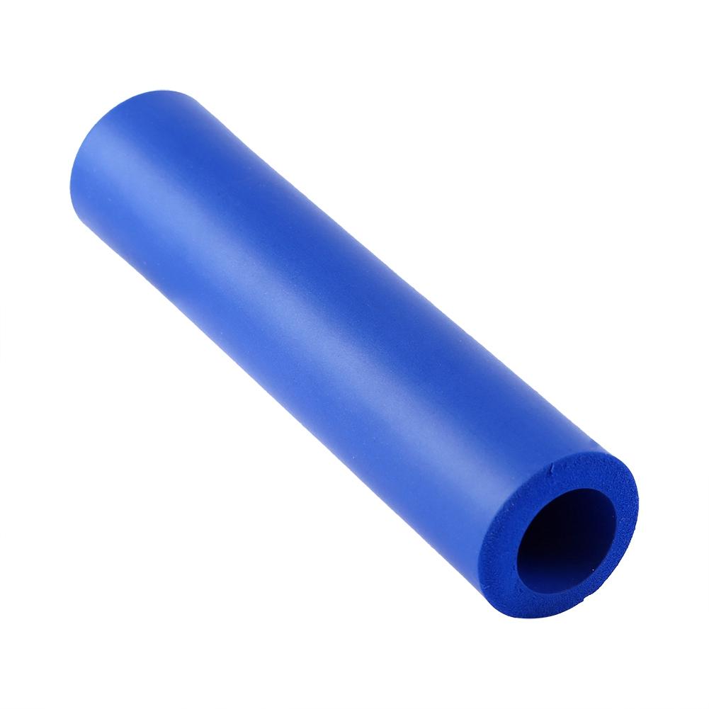 2pcs Blue Comfortable Bike Handle Cov  Grip Fits For 18mm Diamet  Hanldebar(blue)