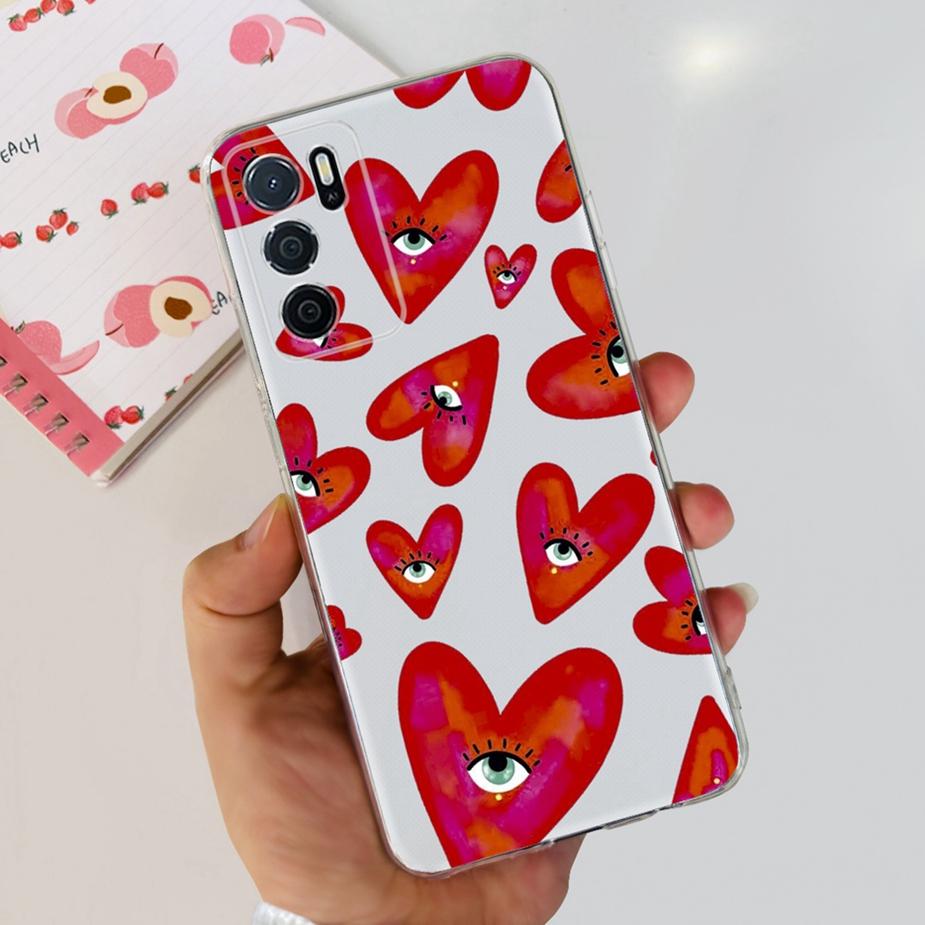 Für Oppo A16 A16s Hülle Stylische Bemalte Rückseite Weiche Dünne Handyhülle Für Oppo A16s OppoA16 s CPH2269 Hülle Fundas Bumper Schale