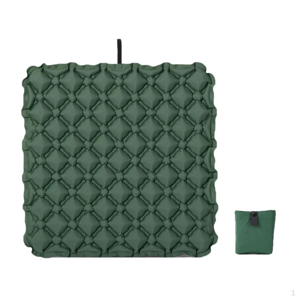 Inflatable Office Chair Cushion, Foldable with Storage Bag for Stadium, Camping, Hiking