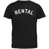 Rental Inspired By Frank Zappa Black Adult T-Shirt