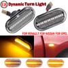Sequential Turn Signal Side Marker Indicator Blinker LED Dynamic Light For Renault Clio1 2 Espace Kangoo Laguna Master