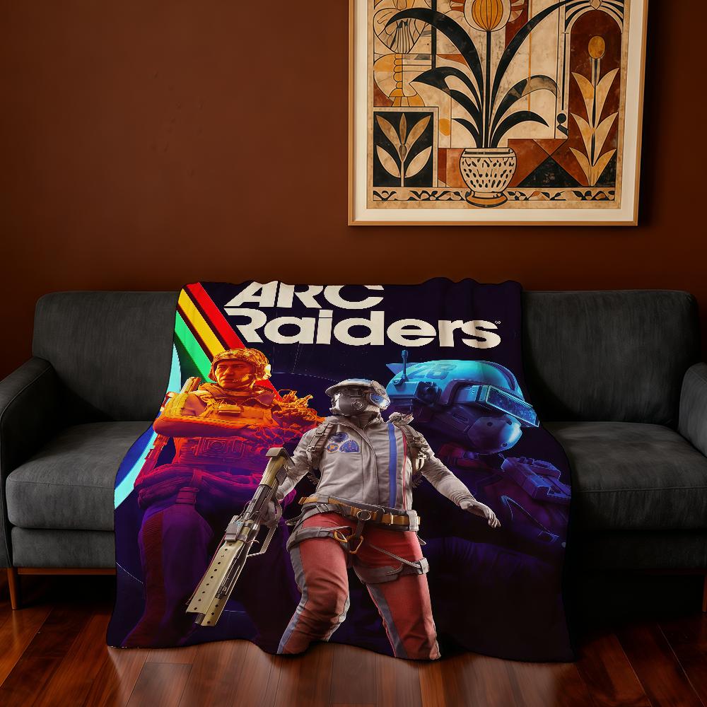 Blanket Super Warm Game Raiders Comfortable Plush Throw Blanket Child Home Sofa Bedroom A-Arc Gift