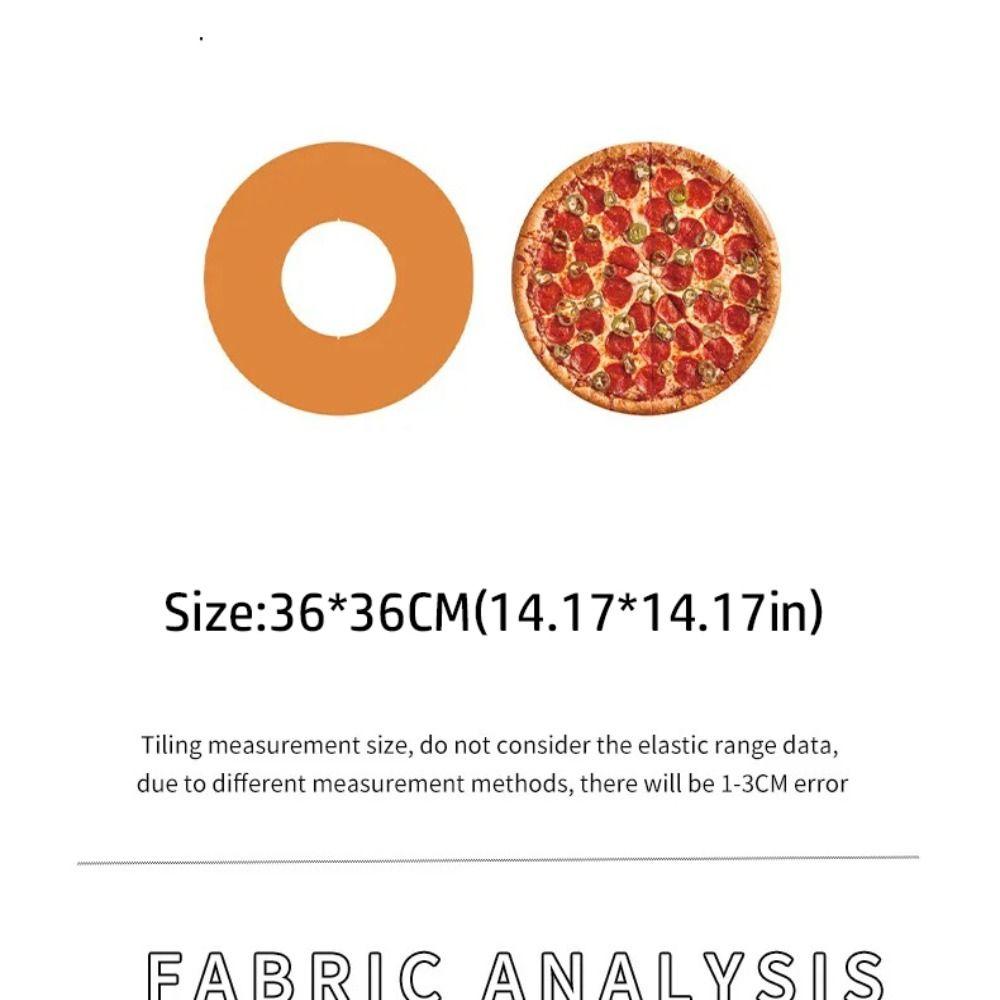 Food Shape Halloween Cap Fun Cosplay Costume 2024 Pizza Hat  Halloween