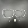 For BMW X5 X6 F15 2014-2018 DRL Light guide plate Light guide tube Headlight Daytime Running Light Guide Angel Eye