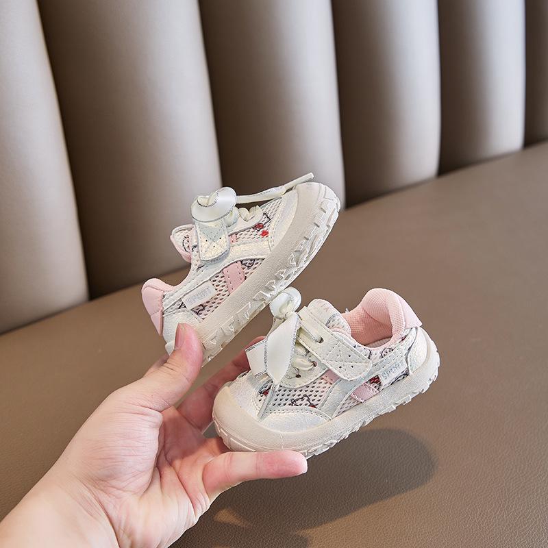 Breathable Soft Sole Non-Slip Mesh Shoes for Toddlers (1-3 Years) - Unisex Casual Spring/Summer Walker Sneakers