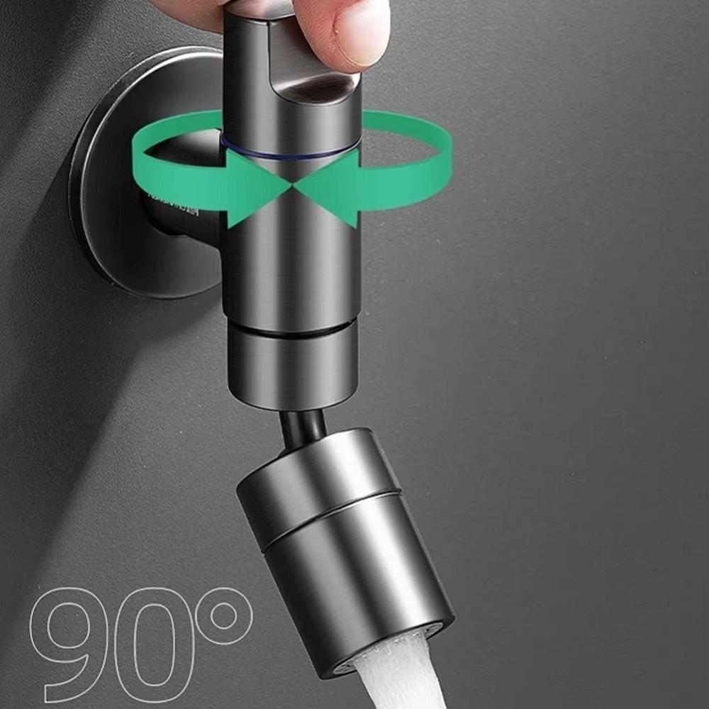 Two Water Outlet Modes Single Cold Water Faucet Splashproof Design Bathroom Faucet Wash Basin