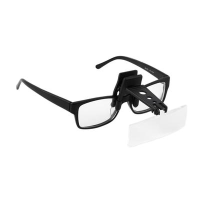 2017  Transparent Acrylic Folding Eyeglass Clip On Magnifying
