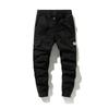Wear-resistant Men's Overalls, Multi-pocket Slim-fitting Trousers, Four-season Commuting Solid-color Work Pants, Versatile Cotton Leggings