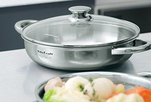 Vita Craft 901-0449 Multi-Pan 25cm Value Set with Steamer and Steam Stand