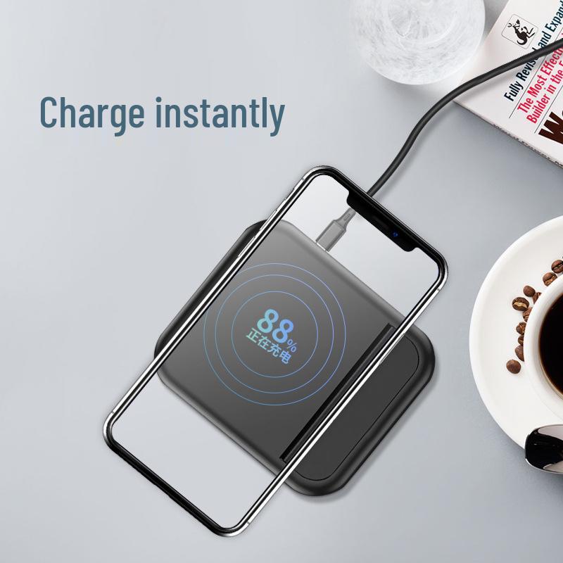Foldable Wireless Charger Stand: Fast Qi-Compatible Vertical Phone Charging