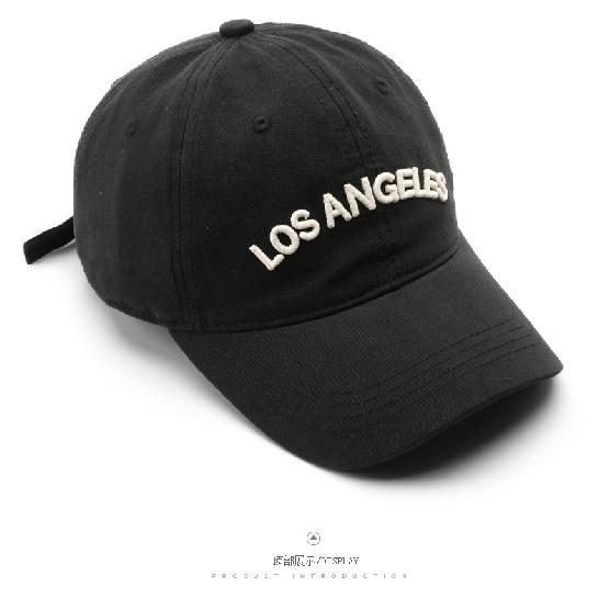 Street style letter embroidered baseball cap, outdoor men's sports sun hat