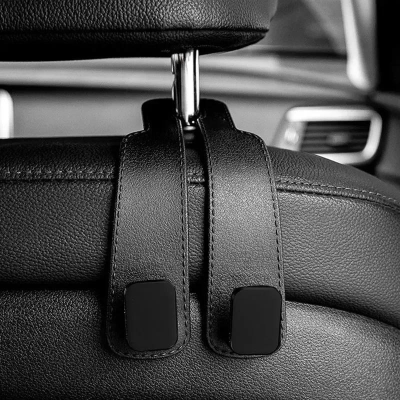 

Car Headrest Hooks Hanger for Bags Seat Back Organizer Holder Clips Auto Fastener Hooks Car St