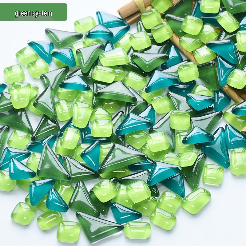 DIY Kreative Mosaik Glasscherben Aufkleber für Handgemachte Dekoration