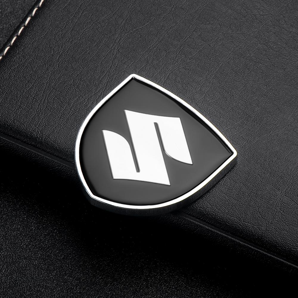 

Car Styling 3D Metal Emblem Window Side Decal Exterior Sticker For Suzuki Alto Swift Jimny Grand Vitara Baleno SX4 Spoiler Wagon чёрный