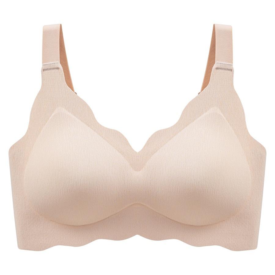 

Нижнее белье женское, бесшовное, нагрудное, с жилетом, бюстгальтер большого размера, спортивное, противоударное, провисающее 75C