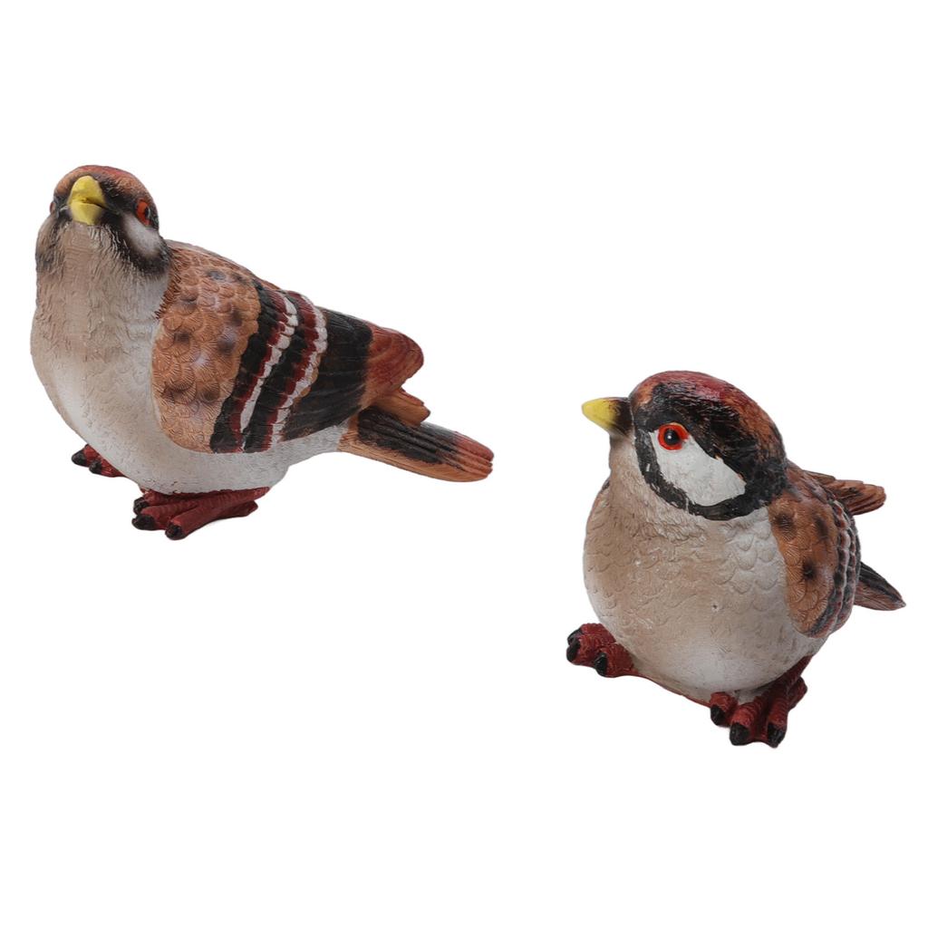 Garden Bird Ornament Resin Crafts Courtyard Simulation Bird Models Decorative Ornaments
