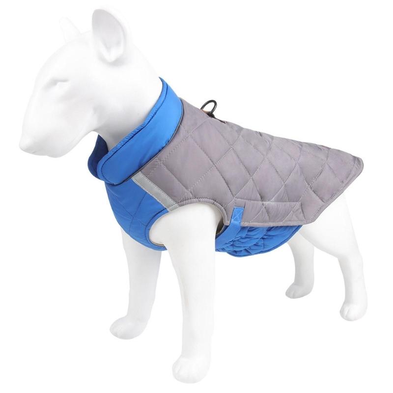 Pet Dog Coat With D Ring Dog Jacket Reflective Dog Vest For Walking At Night M