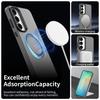 For Samsung Galaxy S25 FE 5G Case Magsafe Translucent Matte Magnetic Case For Galaxy S25FE Wireless Charging Candy Color Cover
