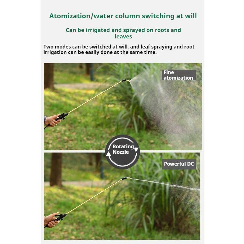 Household Cleaning Spray Bottle Gardening Watering Car Wash Shoulder Sprayer Air Pressure Spray Bottle