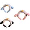 Komfort Pinguin-förmige Stirnbänder Rutschfestes Stoff-Haaraccessoire für langes Tragen Kinder Erwachsene Verkleidungsaktivität