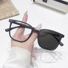 New Pochromic Square Sunglasses Rectangle Fashion Women Men Shades Sun Glasses for Female Male Traveling Oculos Plain Glasses