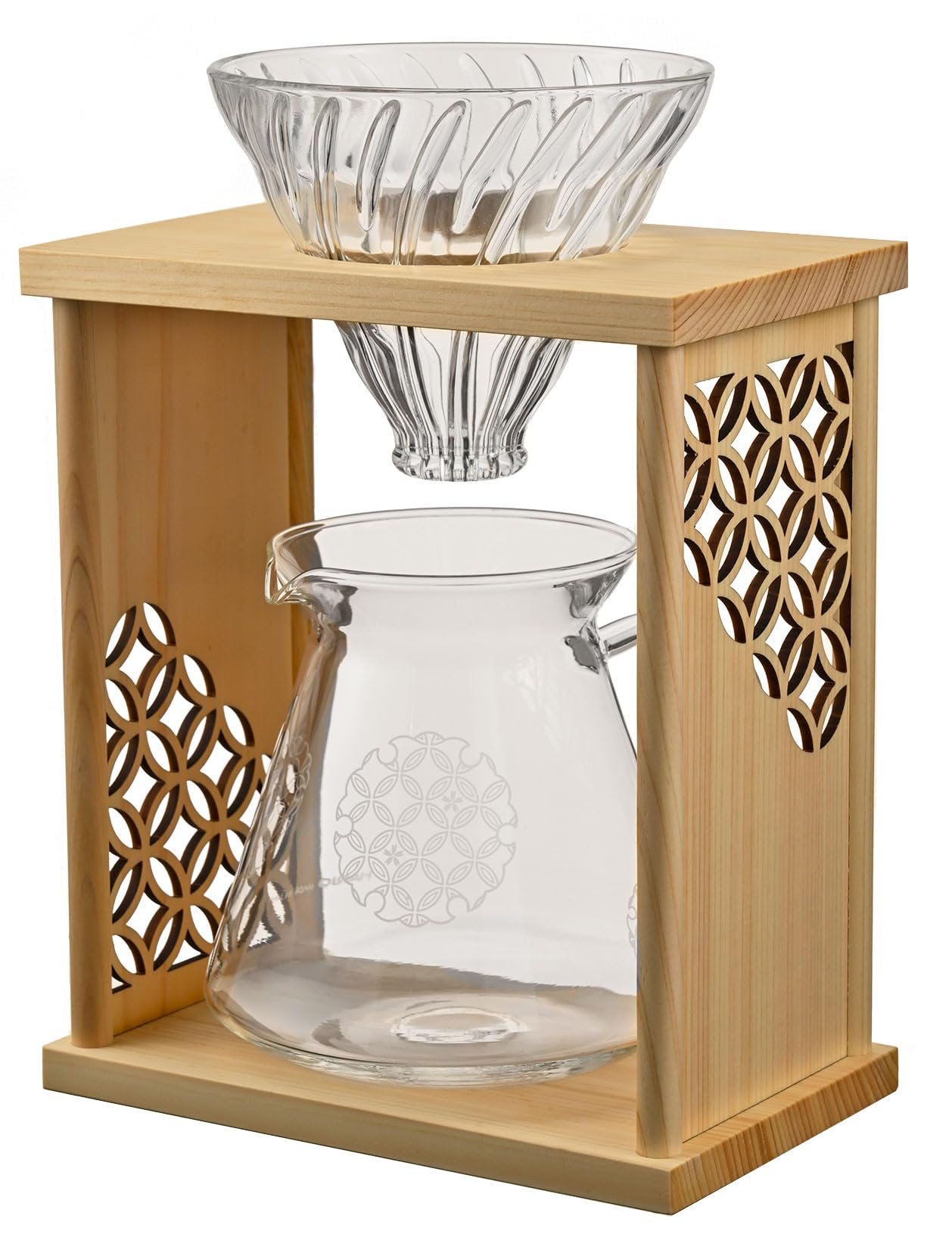 

HARIO Подставка для капельного заваривания Shippo Натуральный 600 мл V60 40 листов на порции Набор для людей, Узор, Черный, Вместимость, Дриппер, Сервер, Бумага, 1-4 (натуральный)