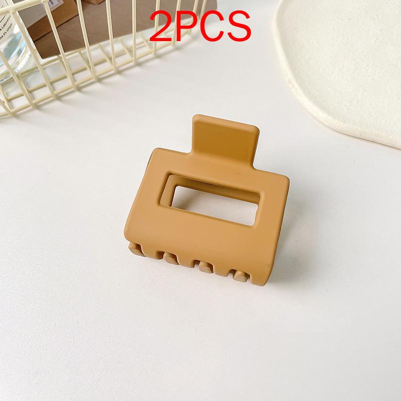 (87 Styles) 2pcs/ Set New Large Jelly Color Hair Clip Acrylic Hair Claw Shark Clamp For Women Girls Fashion Summer Updo Headwear Hair Accessories