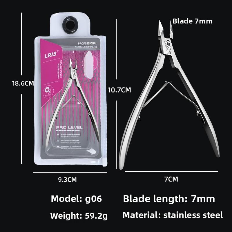 

Щипцы для кутикул из нержавеющей стали, профессиональные ножницы для кутикул для маникюра и педикюра, точный триммер для заусенцев, средство для удаления омертвевшей кожи 06
