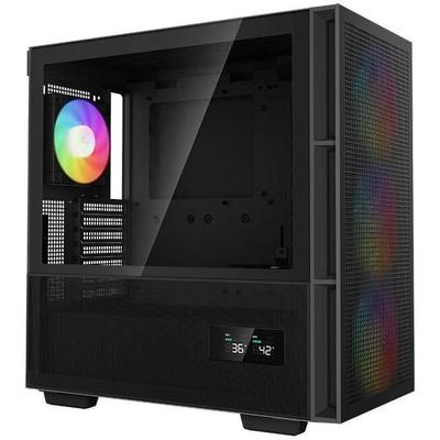 PC-kabinet - DEEPCOOL - R-CH560-BKAPE4D-G-1 - CH560 Digital - Mellemtårn - ATX-format - 3x140mm A-RGB + 1x120mm A-RGB - Sort