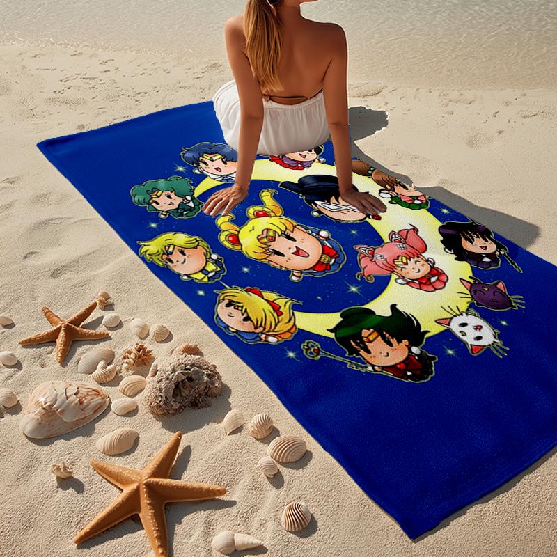Moonlit Dance Of Love Beach Towel, Super Soft Microfiber, Gift for Her/Him, Birthday, for Pool, Beach, Travel, Home Decor Fan Gifts