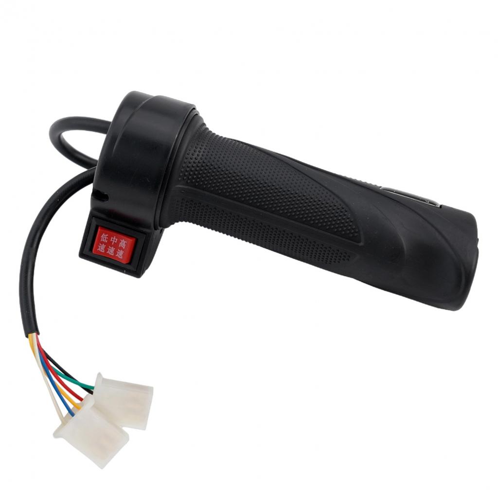 3 Speed Electric Bicycle Throttle Grip for E Bike Waterproof and Wear Resistant