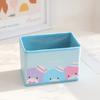 Hello Kitty Kuromi Cinnamoroll My Melody Pattern Foldable Desktop Storage Box For Makeup And Office Supplies