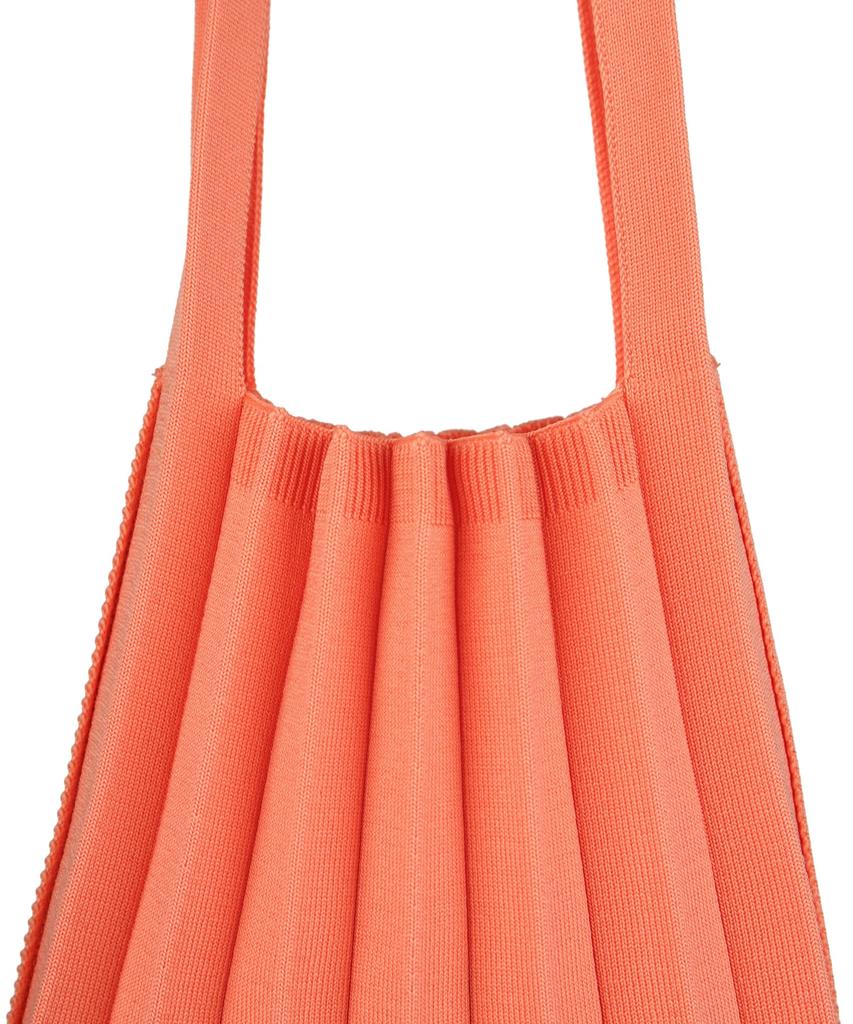 Pleatsmama Mini Shoulder Bag Peach