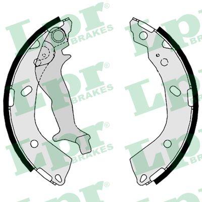 Lpr Brake Shoes Kit, Drum Brakes 08760