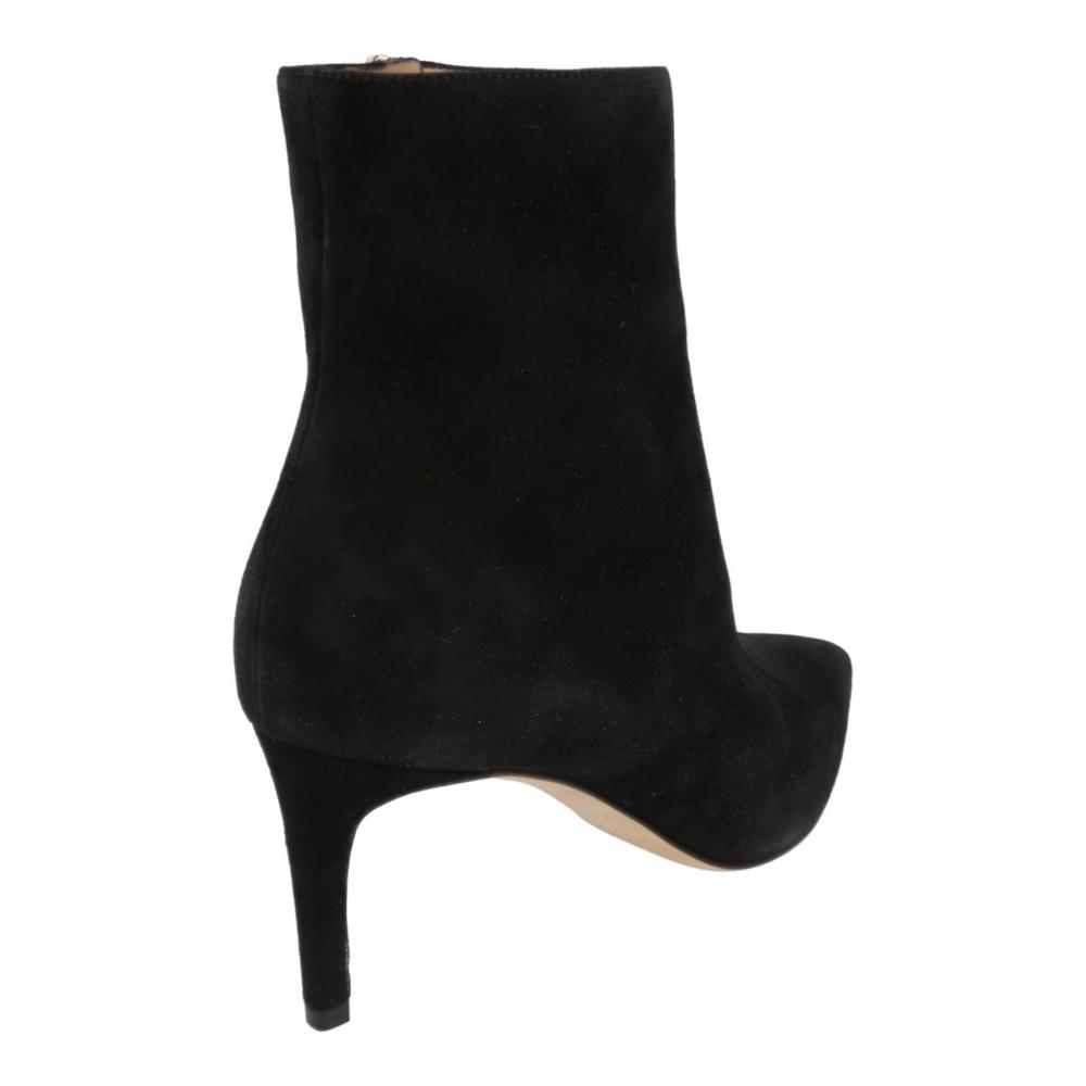 Salvatore Ferragamo Imogen Suede Ankle Boot Black