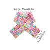 40Pcs Quilting Jelly Rolls Colorful Fabric Strips 6.5CM Sewing Craft DIY Cotton Quilting Strips Patchwork Fabric Floral Printed