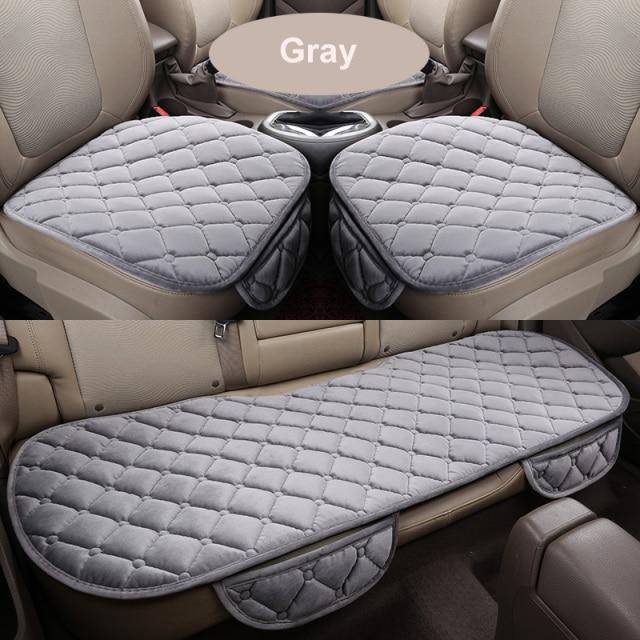 3pcs Car Seat Cover Front Rear Flocking Cloth Cushion Non Slide Winter Auto Protector Mat Pad Keep Warm Universal Fit Truck Suv Van At Affordable S Free Real Reviews - Cloth Truck Seat Covers 3pcs Car Seat Cover Front Rear Flocking Cloth Cushion Non Slide Winter Auto Protector Mat Pad Keep Warm Universal Fit Truck Suv Van At Affordable S Free Real Reviews - Cloth Truck Seat Covers