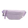 New velvet backpack shoulder bag personalized simple bag women's casual corduroy lazy wind messenger bag