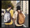 Three-layer Alphabet Design Couple Backpack For Middle School Girls