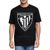 Rock T-Shirt Streetwear Rundhals T-Shirt Athletic Club Bilbao Logo Design Baumwolle Große Größe T-Shirt Retro Oversized T-Shirt Atmungsaktiv