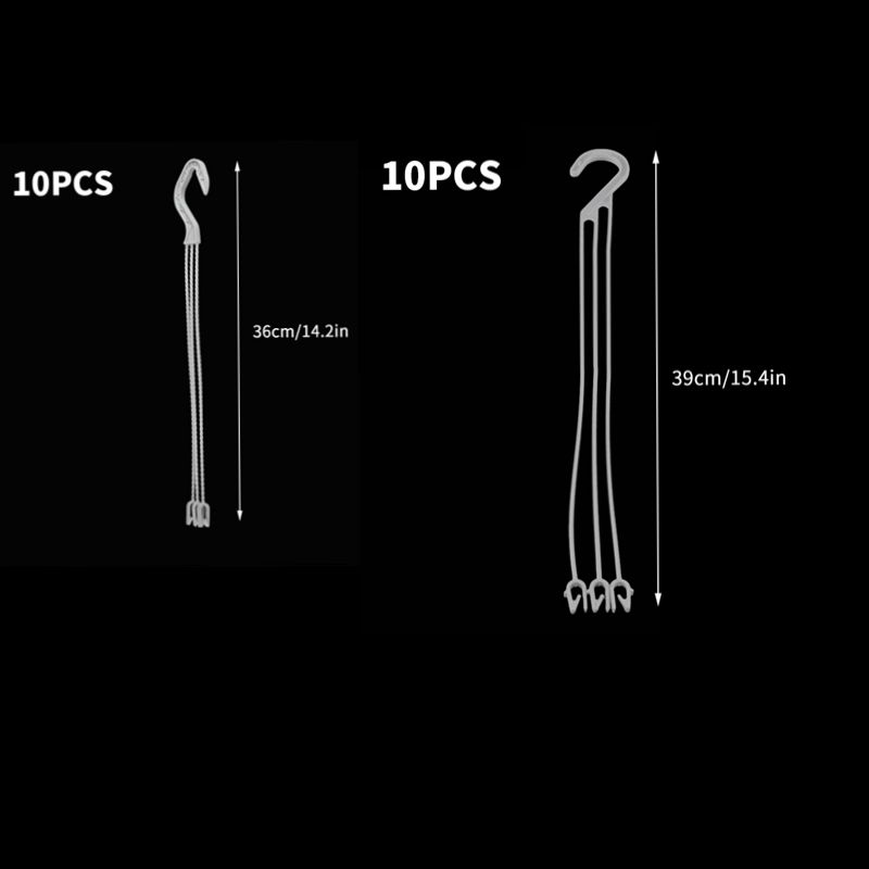 10Pcs Plant Hanger Home Garden Planter Basket Hooks For Indoor Macrame Flower Pots Hanging Holder Outdoor Balcony Decoration