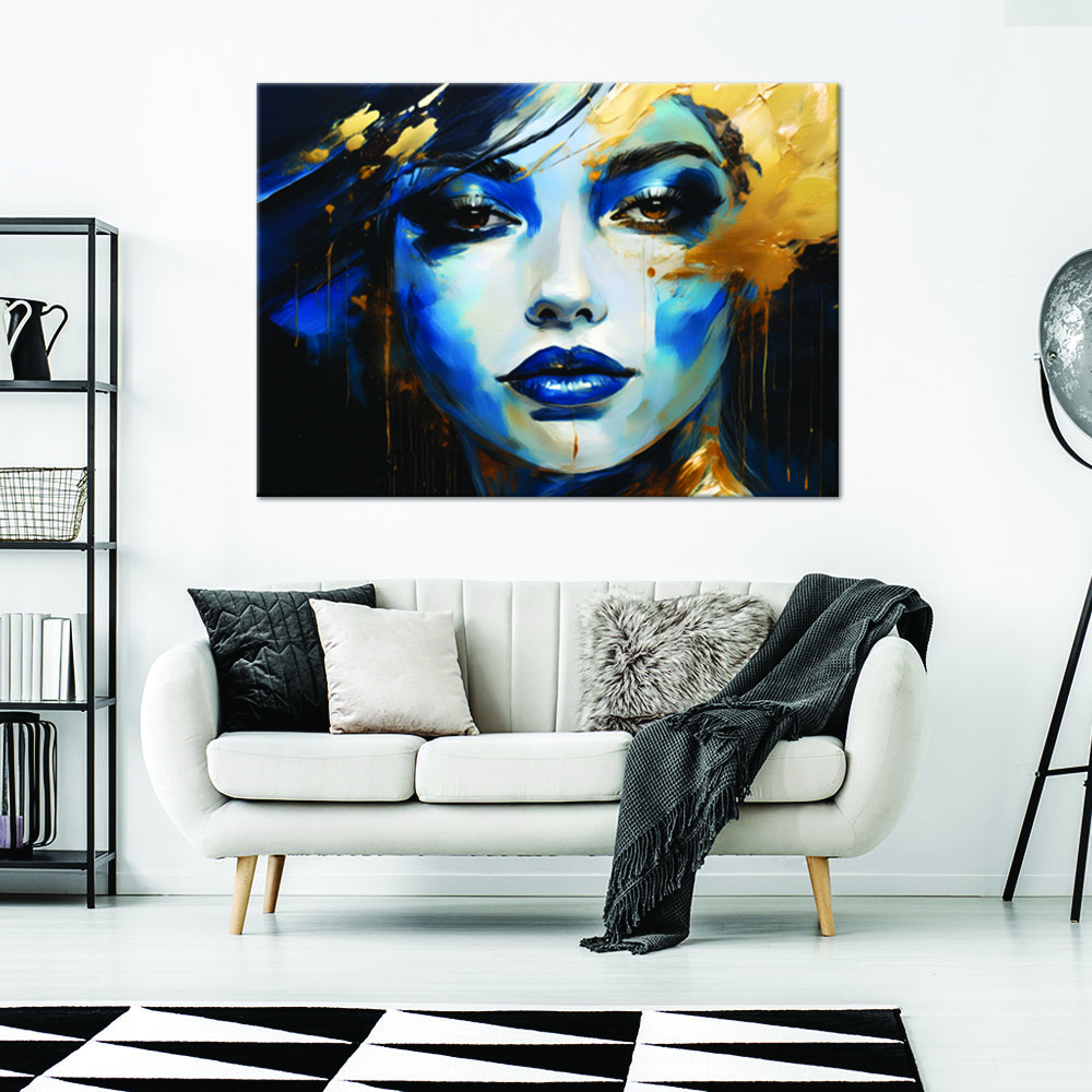 Canvas print, Female Glamour Abstraction