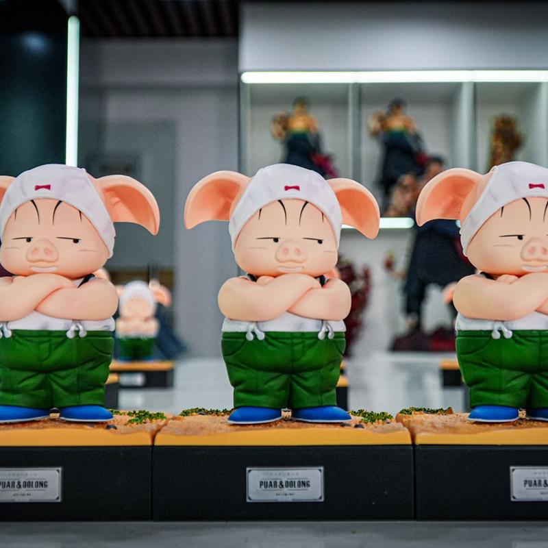 New 13Cm/5.11Inch Jt Studio Dragon Ball Anime Figures Oolong Figures Childhood Series Pvc Statue Collection Model Toys Gifts