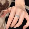 Anello Regolabile da Donna in Tormalina Arcobaleno - Stile Dolce & Piccante