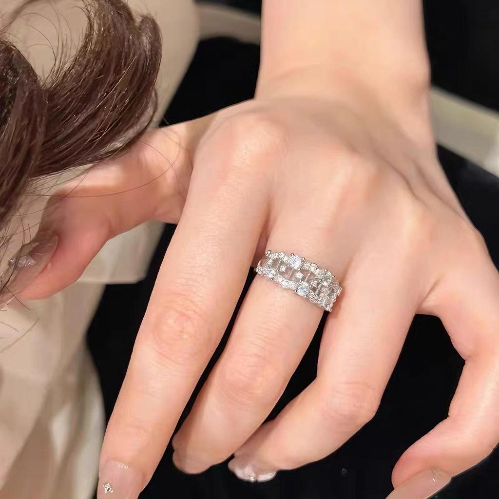 Anello Regolabile da Donna in Tormalina Arcobaleno - Stile Dolce & Piccante