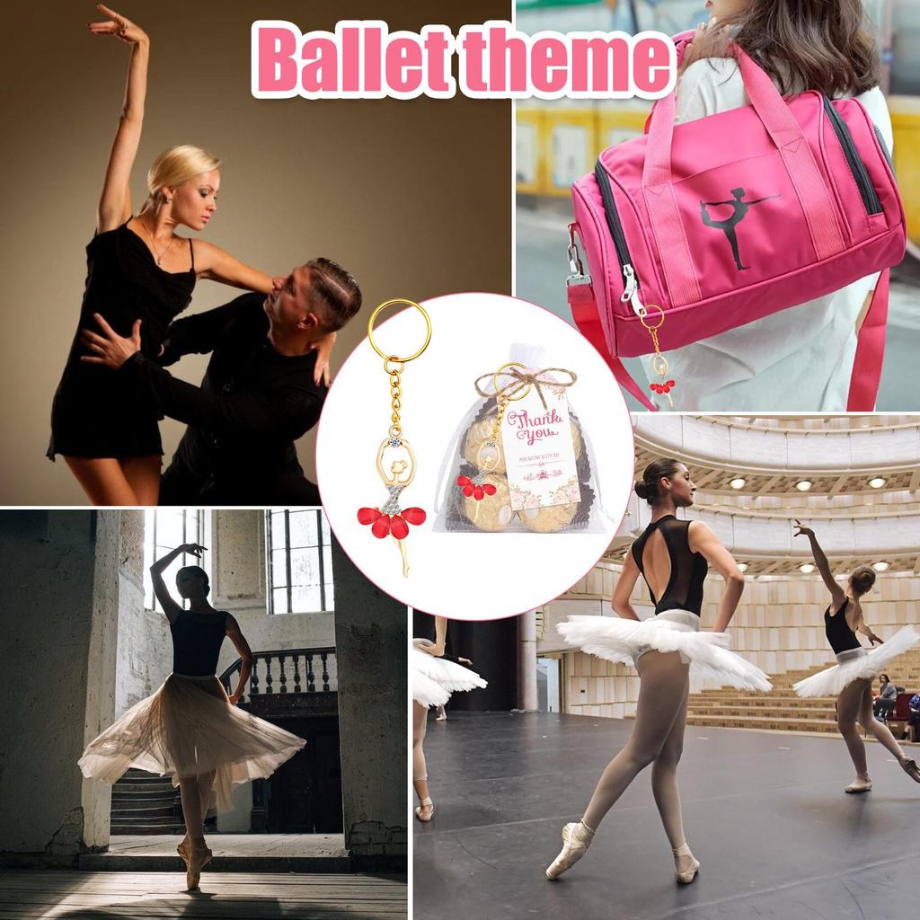 Hot-Selling Children's Ballet Keychain - Dance Performance, Wedding, Birthday Souvenir