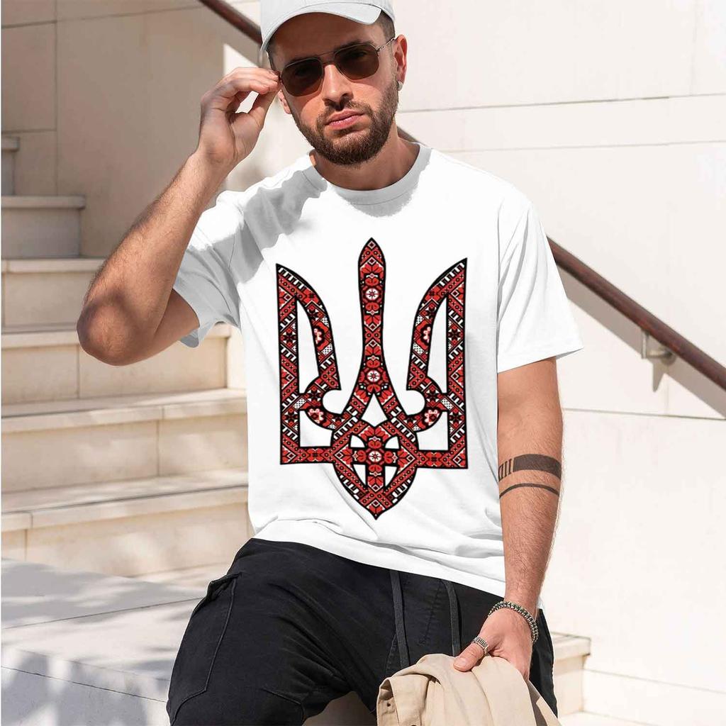 Emblem Coat Of Tryzub T Shirt Unisex Unisex Harajuku Short Sve Tshirt Ukrainian T Shirts Unisex Clothes 2026 New Model Shortsleeve Cr
