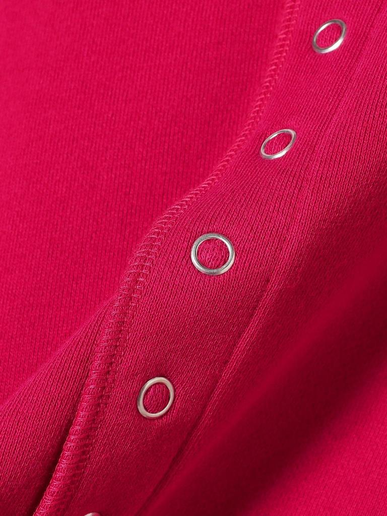 Beams Boy Women's Ring Dot Sweat Cardigan, Pink 1