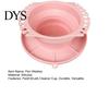 Silicone Painting Brush Rinser Paint Cleaner Cup, with Texture, Foldable Compact Art Washer for Cleaner, Watercolor And Makeup