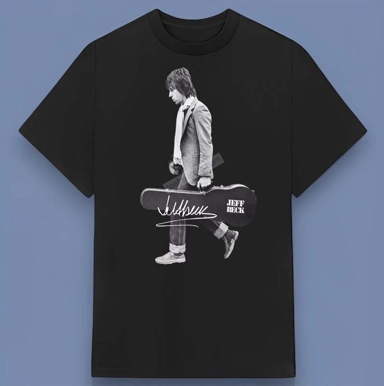 Jeff Beck Signature Retro Shirt Gift for Friends All Size S-4XL XL